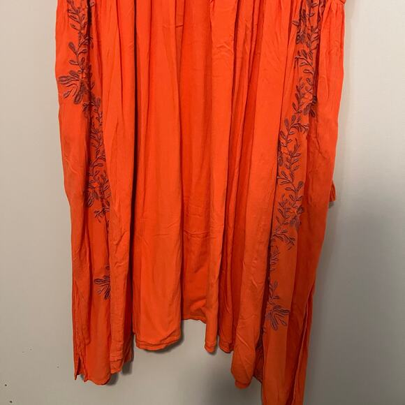 Knox Rose Women's Plus Size Flutter Short Sleeve Embroidered Dress - 4X - NWT - Picture 14 of 14